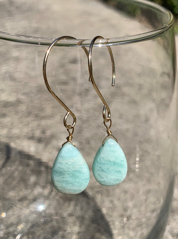 Amazonite Drop Earrings